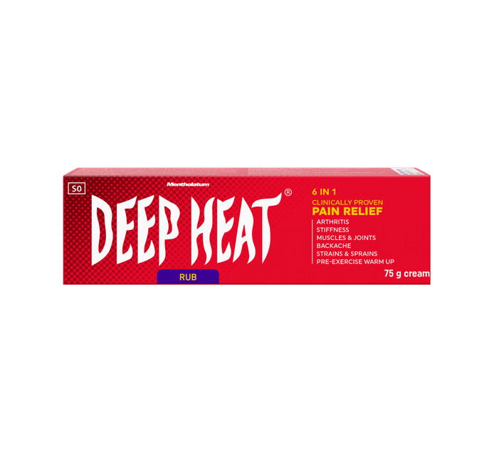 Mentholatum Deep Heat Rub (1 x 75g)