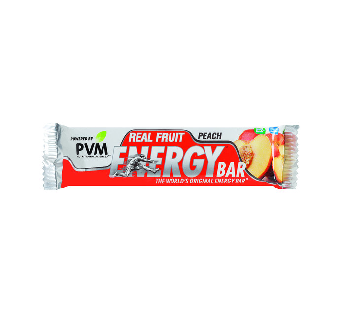 PVM Energy Bars Peach (20 x 45g) Makro
