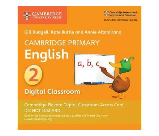 Cambridge Primary English Stage 2 Cambridge Elevate Digital Classroom Access Card (1 Year) (Digital product license key)