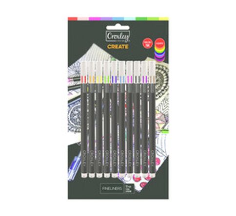 Croxley Create Fineliners 10-Pack 