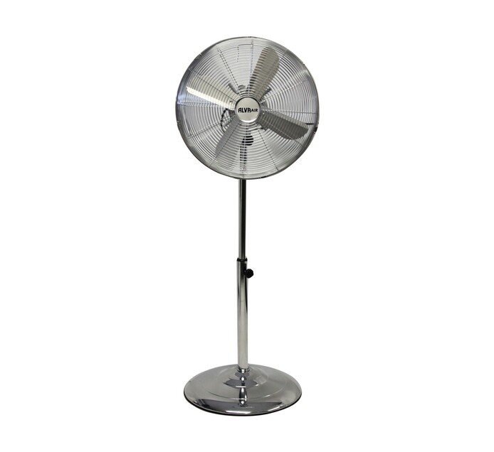 Alva Chrome Pedestal Fan Makro
