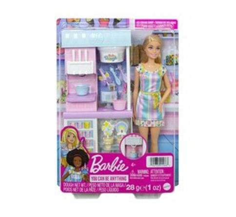 Barbie Ice Cream Shop Playset 