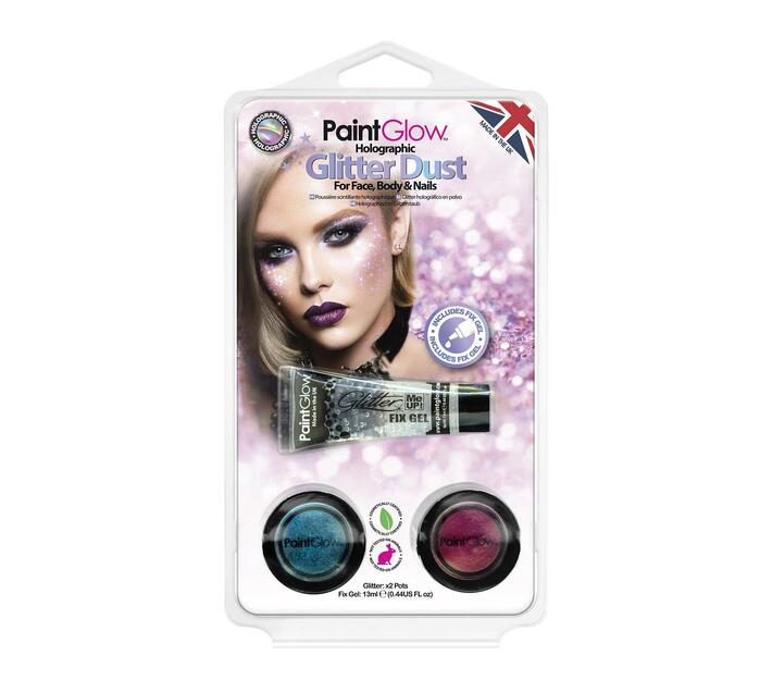 PaintGlow Holographic Glitter Dust Multi-Pack