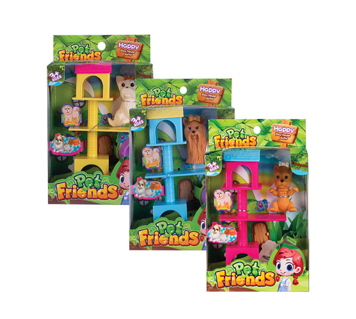 Pet Play Set with Accessories (3 Pack) Makro