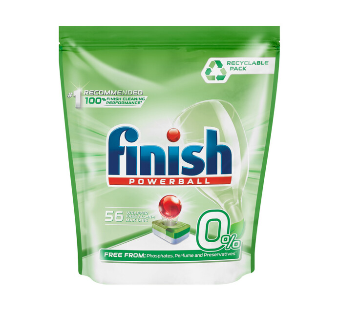 Finish Auto Dish Washing Tablets 0 (1 x 56's) Makro