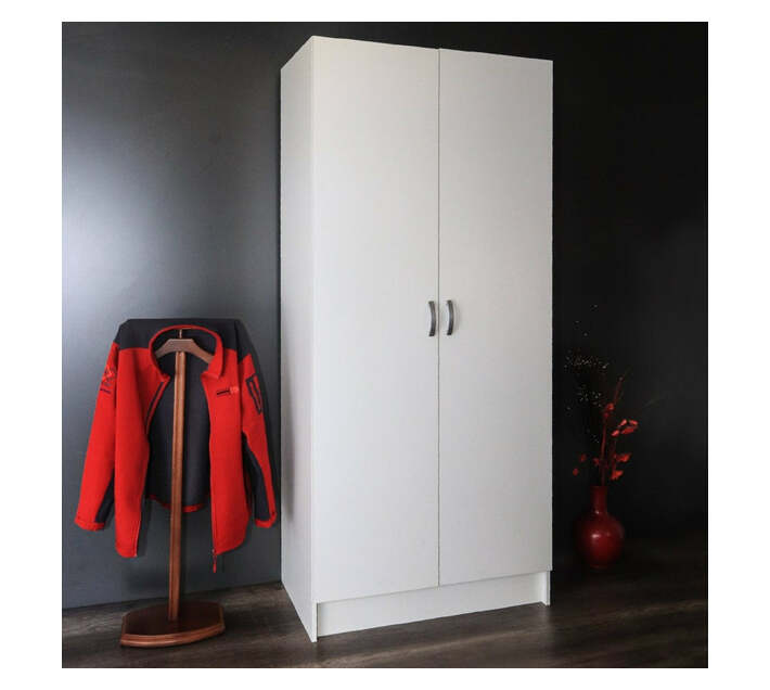 Denver Furniture Wardrobe Cupboard BIC Built in Cupboard White