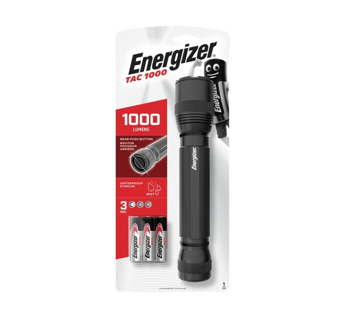 Energizer 1000 Lumen Tactical Flashlight Makro