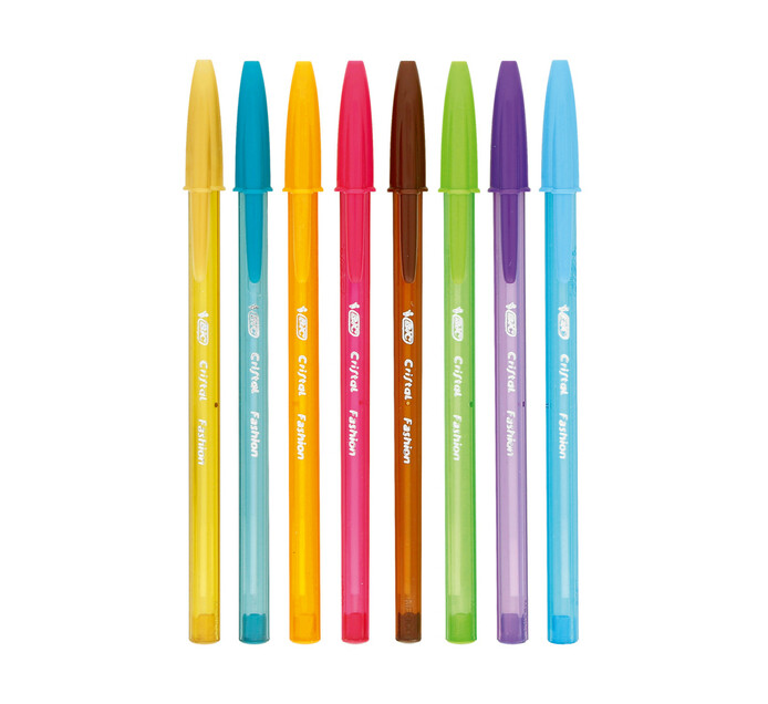 BIC Crystal Fashion Ball Pen (8 Pack) Makro
