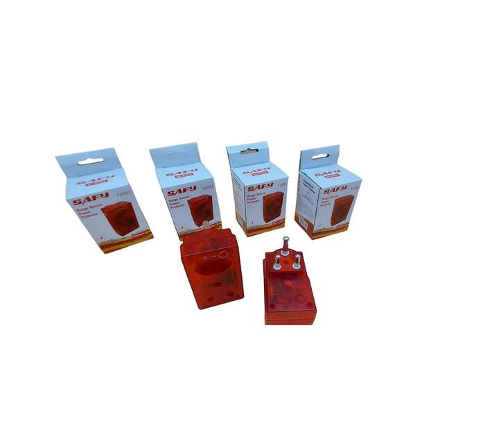 4 x Safy Surge Power Protector Plug Makro