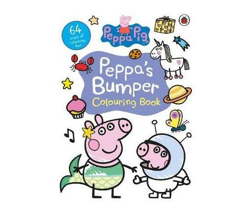 Peppa Pig: Peppa's Bumper Colouring Book (Paperback / softback)