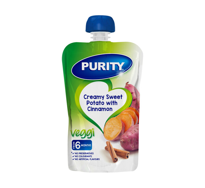 Purity Pureed Baby Food Creamy Sweet Potato (12 x 110ml)