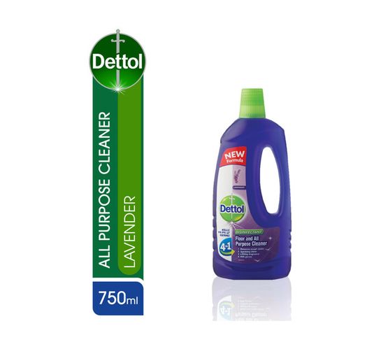 Dettol Floor & All Purpose Cleaner Lavender (6 x 750ml)