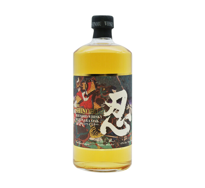 Shinobu Blended Malt Japanese Whisky (1 x 750 ml)