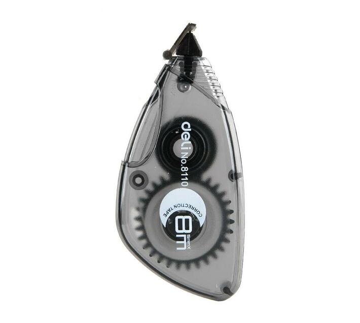 Deli Cover Up Correction Tape 5mm x 8m 8110 Black Makro