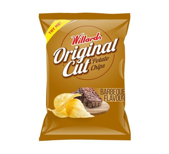 Willards Straight Cut Potato Chips (All Variants) (18 x 125g)