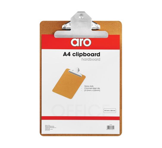 ARO A4 Clipboard Wooden 