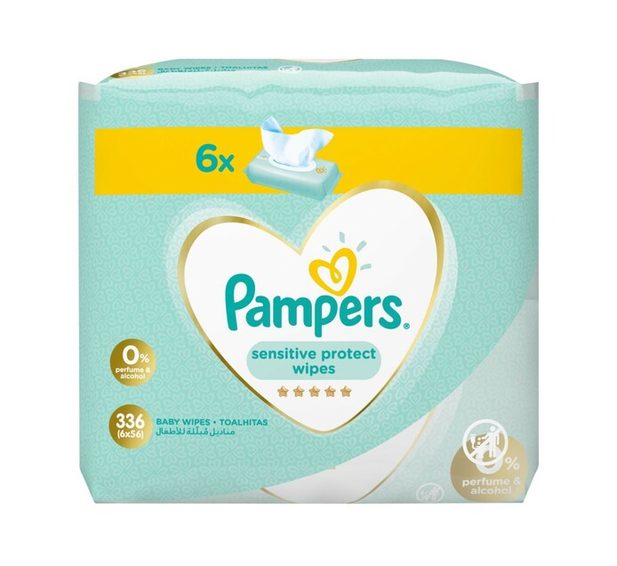 Pampers Sensitive Refill Wipes (1 x 336's)