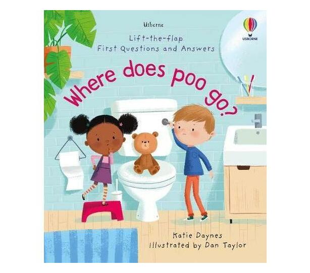 Where Does Poo Go? (Board book)