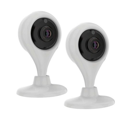 Connex Connect Smart WiFi 720P Fixed IP Camera Indoor Twin Pack 