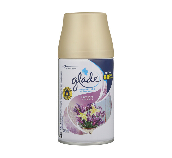 Glade Auto Air Freshener Refill Lavender&Vanila (1 x 269ml) Makro