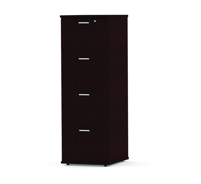classique 4 draw filing cabinet mahogany | office desks