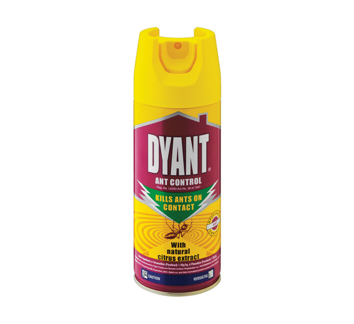 Dyant Insect Spray Citrus (1 x 300ml) Flying Insecticides Aerosols