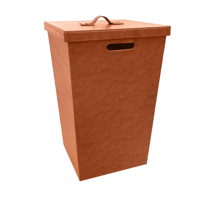 Large EVO PU Laundry Bin with Lid Makro