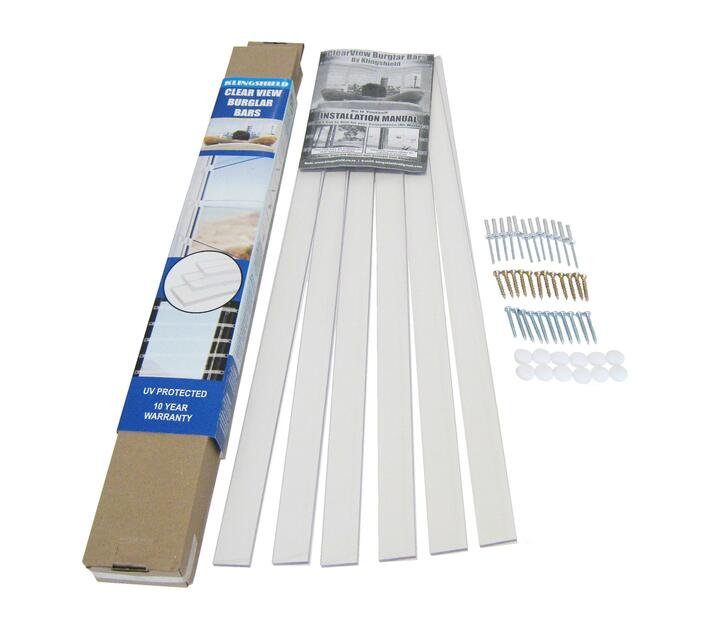 Klingshield Clear View Burglar Bars 60cm Makro