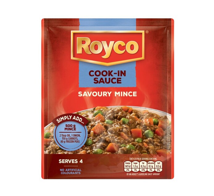 Royco Dry CookinSauce Savoury Mince (20 x 42g) Makro