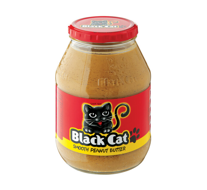 Black Cat Peanut Butter Smooth (1 x 800G) Canned Meats Meat Cans