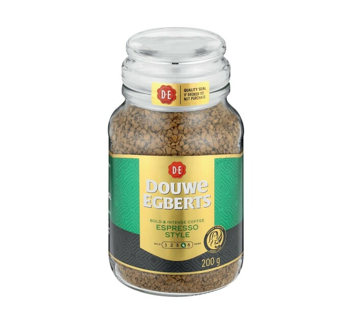 Douwe Egberts Instant Coffee Espresso Style (1 x 200g) Makro