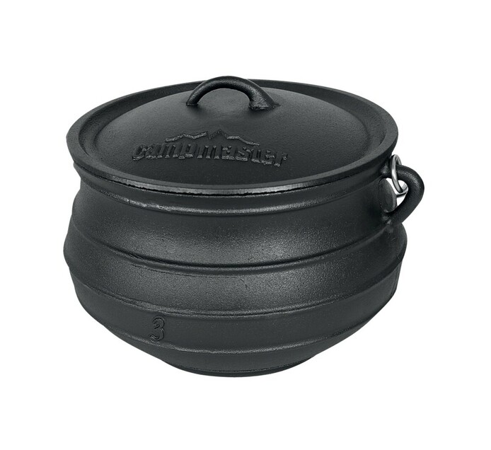 Camp Master Flat Bottom Potjie Pot No. 3 Makro