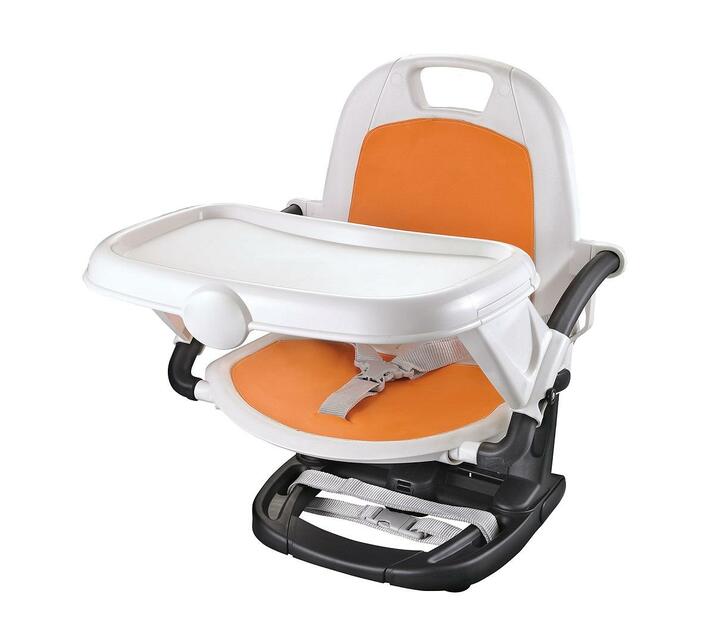 BabyWombWorld Foldable Carry Baby Feeding Chair & Booster Seat - Orange