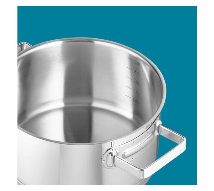 ROHE Casserole Pot Classic Stewing Pot Stove Top & Oven Safe "Chiara