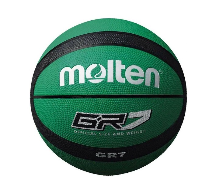 Molten Green and Black Size 7 Basket Ball Makro