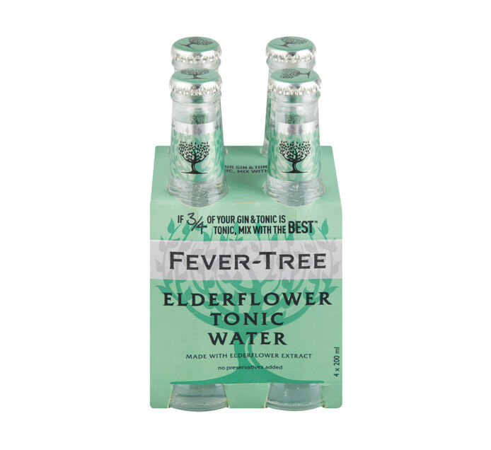 Fever Tree Elderflower Tonic NRB (4 x 200ml)