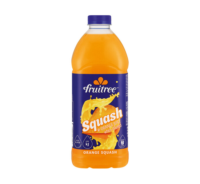 Fruitree Squash Orange (1 x 1.75lt) Squashes Squashes Cordials