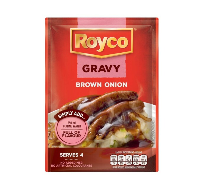 Royco Packet Gravies Brown Onion (1 x 32g) Makro