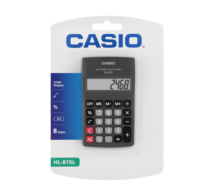 Casio 8Digit Basic Calculator Makro