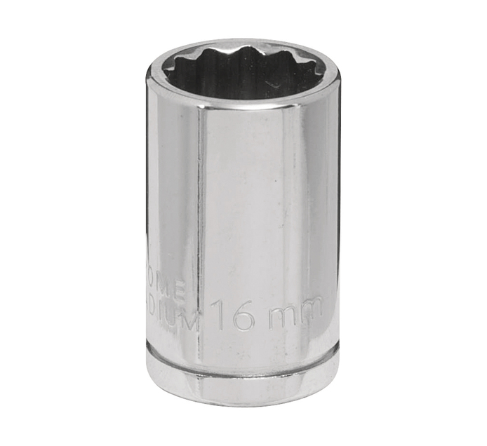 Mastercraft 16mm 1/2"Dr Socket Makro