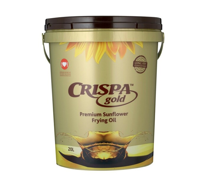 Crispa Gold Sunflower Oil (1 x 20 l) Makro