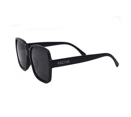 Kagiva`s Square Women Sunglasses - Black