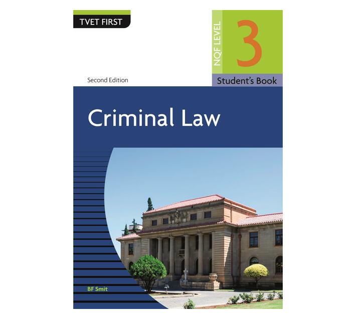 Criminal Law NQF3 Student's Book (Paperback / softback)
