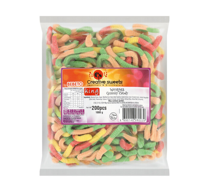 King Jelly Sweets Double Joy (1 x 1kg) Makro