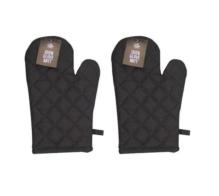 Oven Gloves Pair of Black Makro