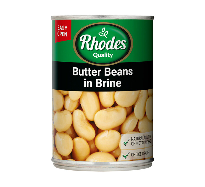 Rhodes Butter Beans (1 x 410g) Makro