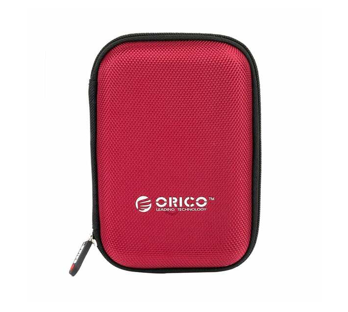 Orico 2.5" Portable Hard Drive Protector Bag Red Makro