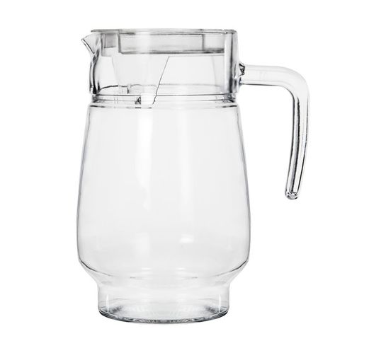 Regent 1.3 l Glass Water Jug with Clear Lid 