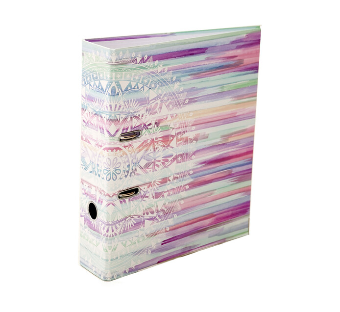 Kenzel A4 Lever Arch File Pink Design Pink design Makro