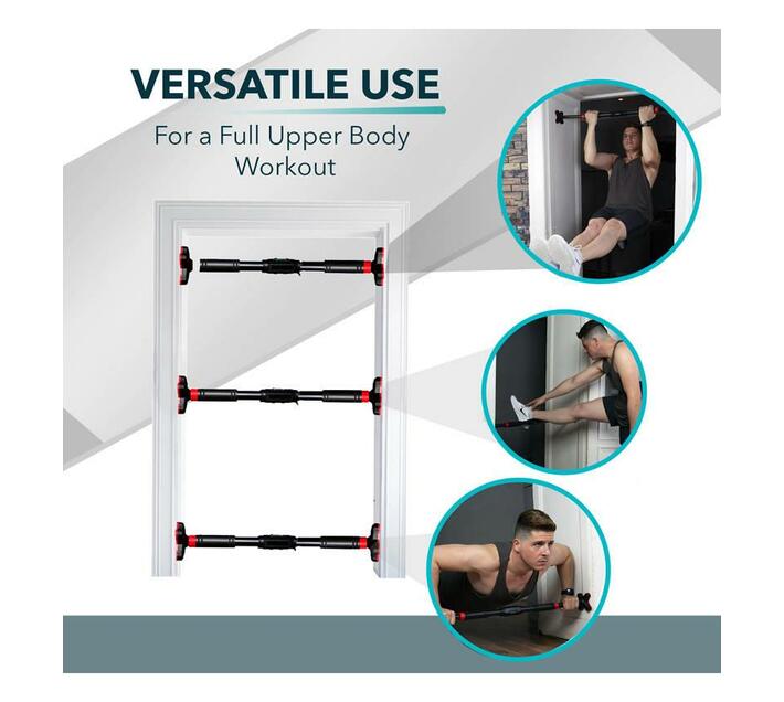 Adjustable Door Gym Bar (65 90cm) Makro
